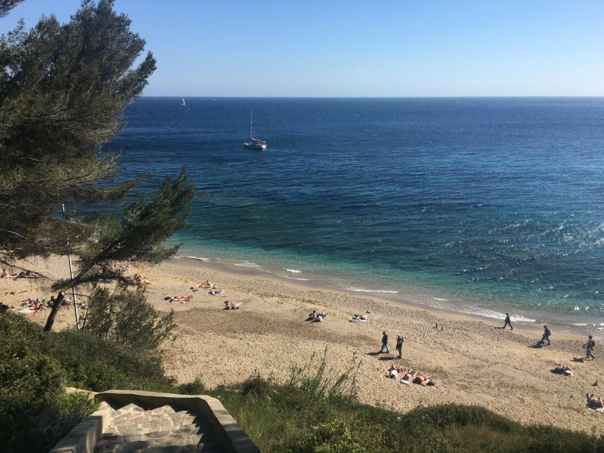 **** Beau T2 De 40 M2, Jardin De 70M2, Au Calme, A 50 Metres De La Plage Le Pradet Exterior foto