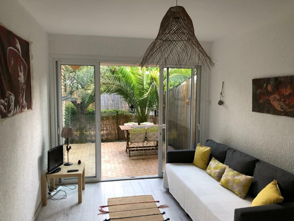 **** Beau T2 De 40 M2, Jardin De 70M2, Au Calme, A 50 Metres De La Plage Le Pradet Exterior foto