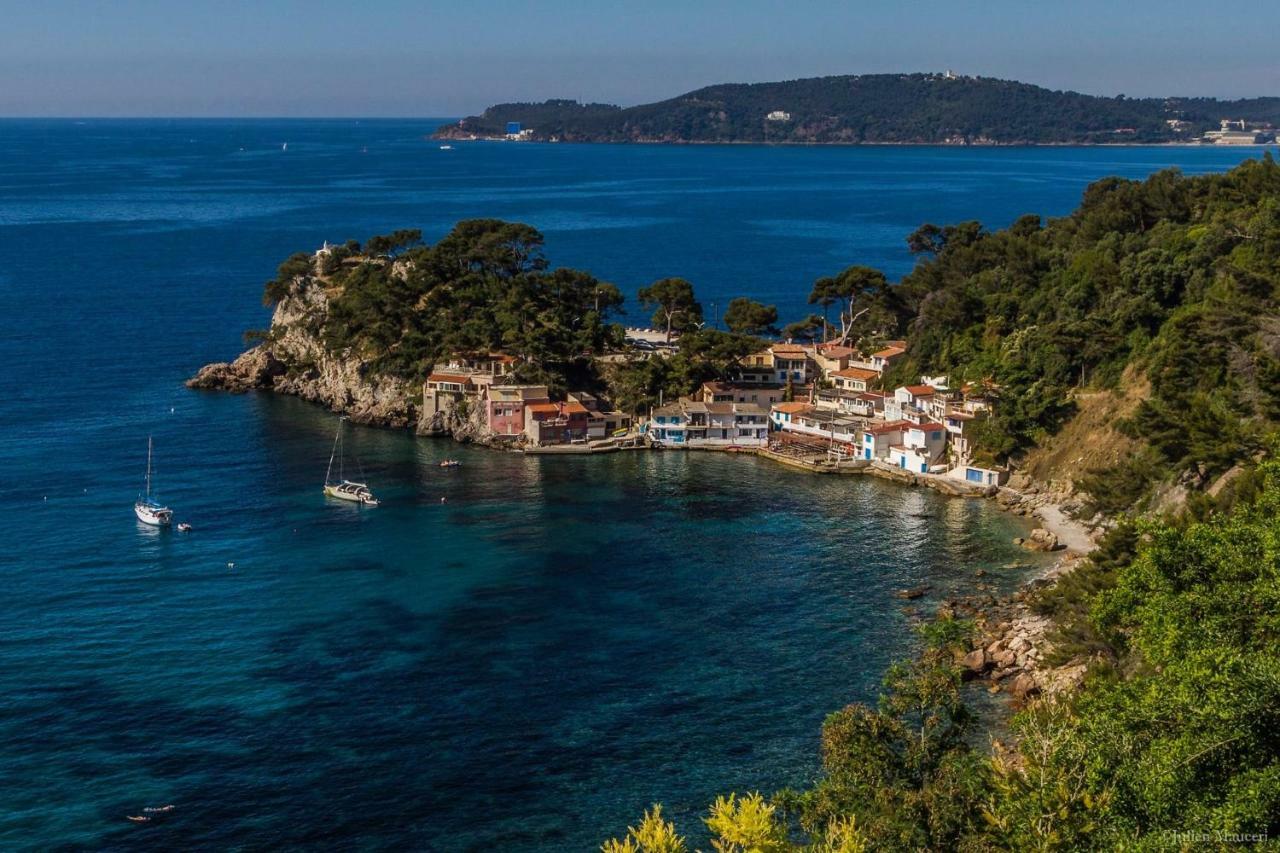**** Beau T2 De 40 M2, Jardin De 70M2, Au Calme, A 50 Metres De La Plage Le Pradet Exterior foto